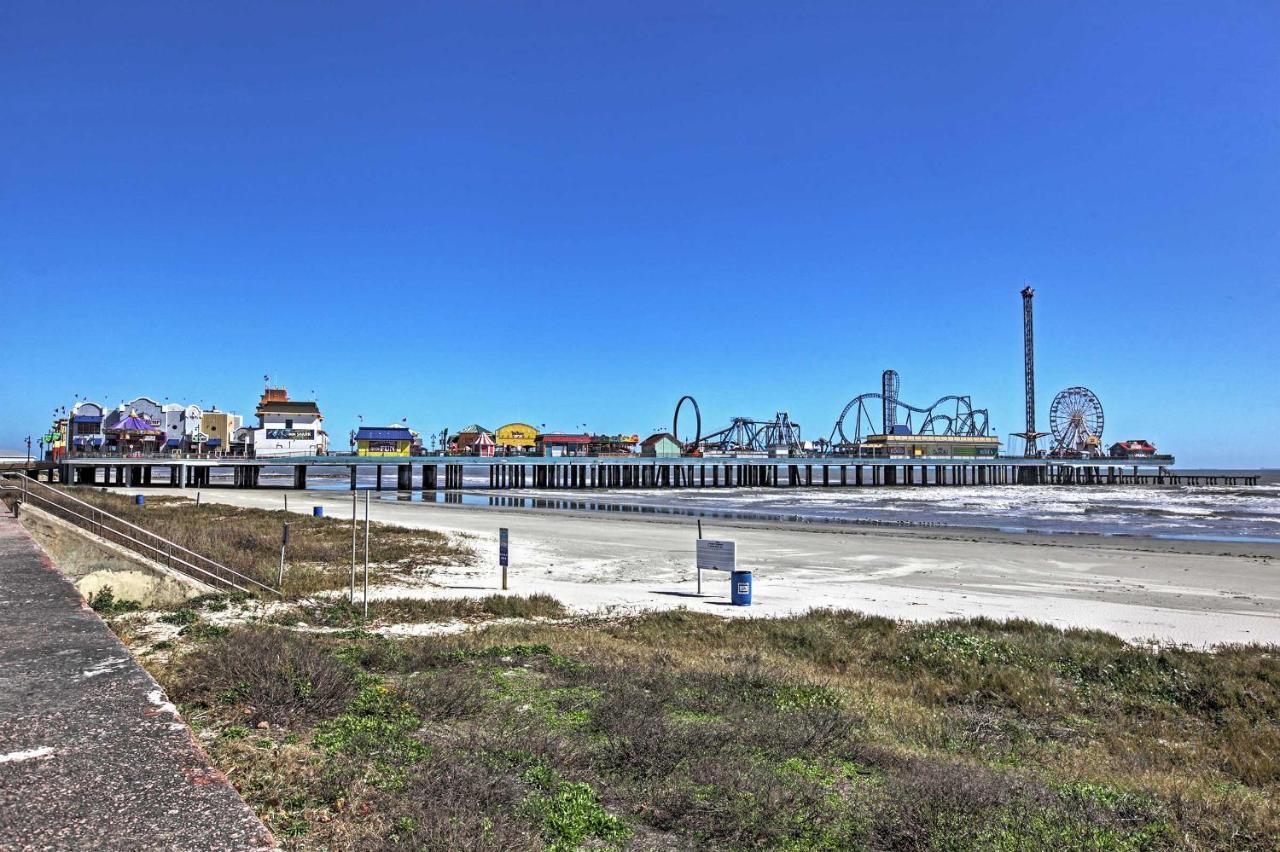 Colorful Galveston Retreat Steps From Beach And Pool ภายนอก รูปภาพ